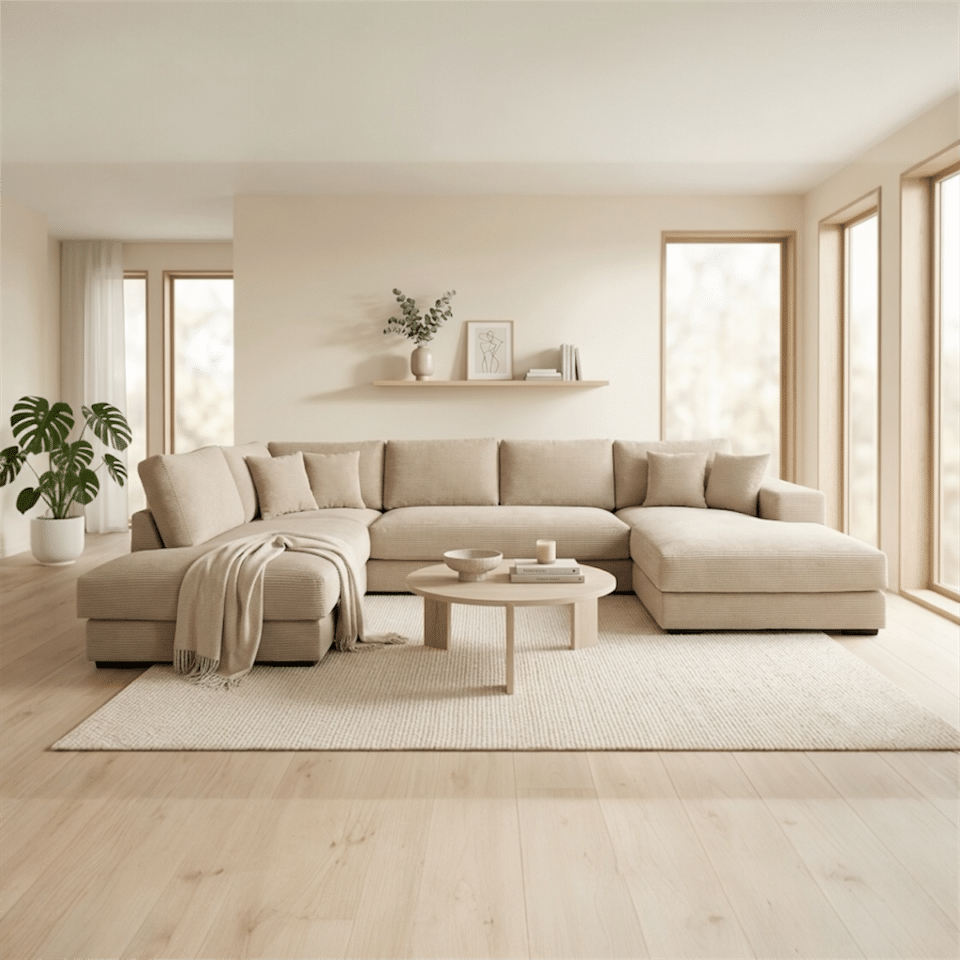 Kampinė sofa EDEN U