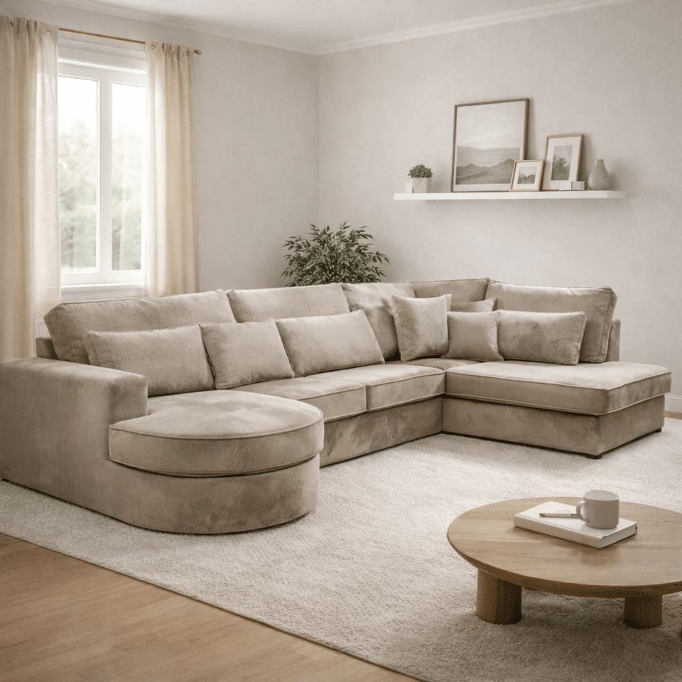 Kampinė sofa MILANO U
