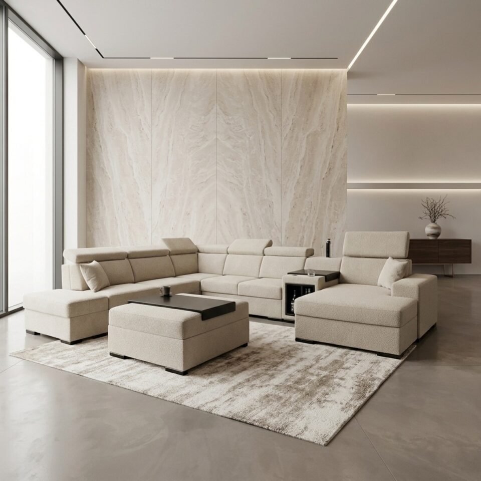 Kampinė sofa Soprano M11