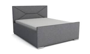 Łóżko z pojemnikiem Puro 2-o W14 Front +17cm