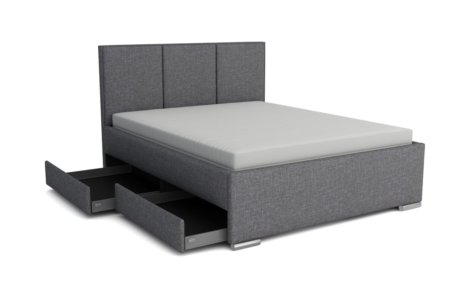 Łóżko z szufladami Gordon-n W2 Front standard