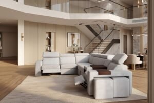 Kampinė sofa Fenix ZF5 – vaizdas iš kampo