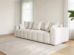 Tiesi sofa ELISE – vaizdas iš šono